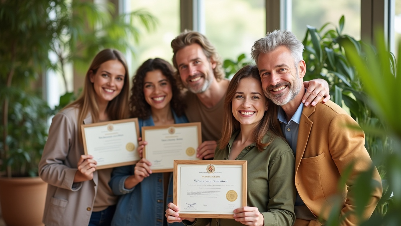 公式認定証発行